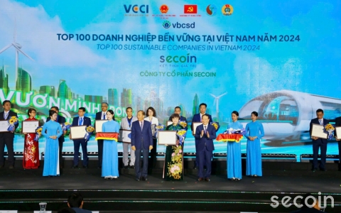 Secoin vinh dự nhận Danh hiệu Doanh nghiệp Bền vững Việt Nam 2024 (CSI 2024)